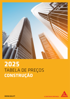 Tabela Preços Sika 2025